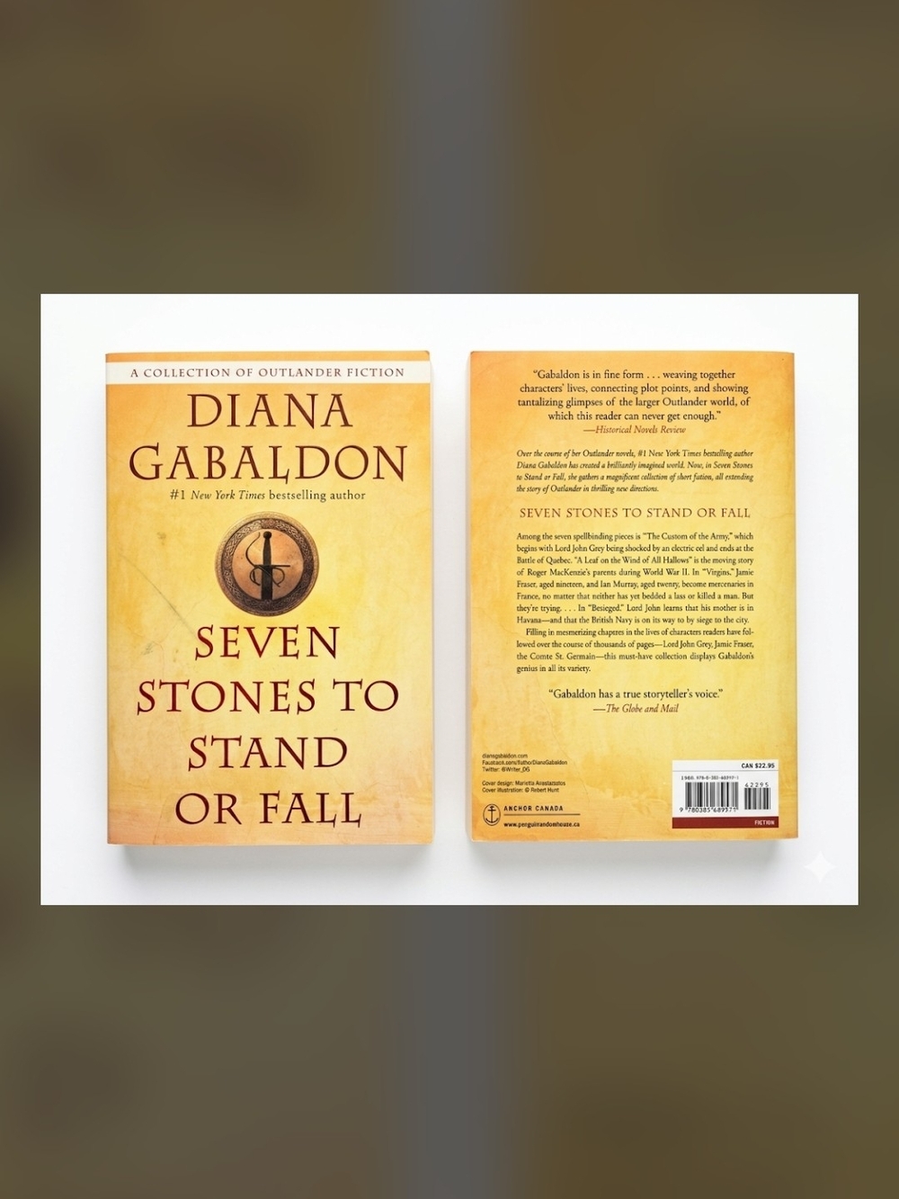 Seven Stones to Stand or Fall - Yellow Paperback